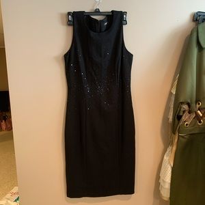 J McLaughlin black sequin dress